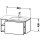 Duravit LC619205555 LC WTU WH 820x481x400 Az 1 Ei mr Mt