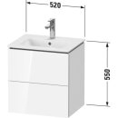 Duravit LC621805555 LC WTU WH Cp 520x421x550 Ei