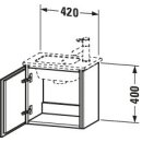 Duravit LC6272R5555 LC WTU WH 420x294x400 Ei mr Mt Hv 3H