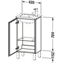 Duravit LC6273R5555 LC WTU bs 420x294x704 Ei mr Mt Hv 3H