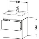 Duravit LC627505555 LC WTU WH 584x459x544 Ei Marmoriert