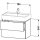 Duravit LC627705555 LC WTU WH 784x459x544 Ei Marmoriert