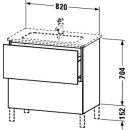 Duravit LC662605555 LC WTU bs 820x481x704 Az 2 Ei