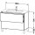 Duravit LC662705555 LC WTU bs 1020x481x704 Az 2 Ei