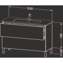 Duravit LC662805555 LC WTU bs 1220x481x704 Az 2 Ei