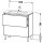 Duravit LC667405555 LC WTU bs Cp 820x391x704 Az 2 Ei