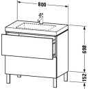 Duravit LC6937N5555 LC cb bs 800x480x698 Ei Marmoriert Mt