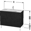 Duravit LC6937N5555 LC cb bs 800x480x698 Ei Marmoriert Mt