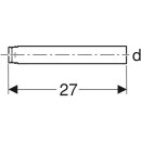 Geberit 241408141 Anschlussstutzen mit O-Ring, d32