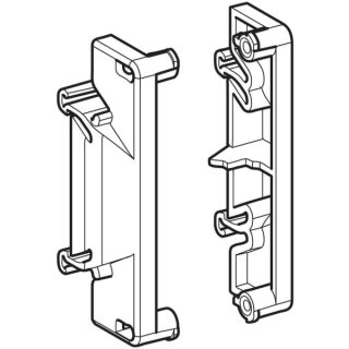 Geberit 245914001 Set Adapter DIN Schiene 35mm