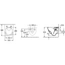 Villeroy &amp; Boch 5606R0R1 T-WC sprd-los Subway 2.0 355x480x360