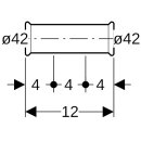 Geberit 42107 Mapress Therm Schiebemuffe d42