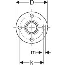 Geberit 43738 Mapress Therm Flansch PN 10/16