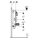 Geberit 457057001 AP-Armaturenblock
