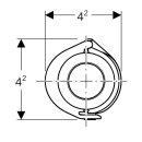 Geberit 619721001 FlowFit Manschett EPDM, d:20mm