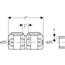 Geberit 620723001 FlowFit &Uuml;bergang auf Fremdsystem