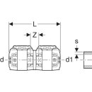 Geberit 620727001 FlowFit &Uuml;bergang auf Fremdsystem