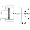 Geberit 90089 Mapress Flachdichtung EPDM schwarz