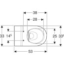 Geberit 502966008 Bambini SWC f&uuml;r Kinder, Tiefsp&uuml;ler