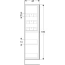 Geberit 503011011 Hochschrank mit zwei Ausz&uuml;gen