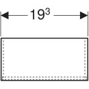 Geberit 503016001 Ordnungsbox 19,3x11,6x9,4 cm