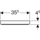 Geberit 573085000 Renova Plan WC-Sitz, wei&szlig;