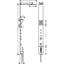 AXOR 12595140 Duschpaneel Axor ShowerComposition