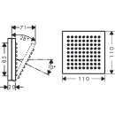 AXOR 12596820 Schulterbrause 110/110 Axor