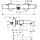 HANSGROHE 13325000 Thermostat Ecostat Fine Wanne