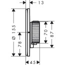 HANSGROHE 36750300 Thermostat UP Axor ShowerSelect ID