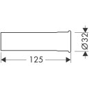 AXOR 51314000 Verl&auml;ngerungsrohr aufgeweitet Axor