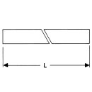 AXOR 51317000 Wandrohr Axor DN32 500mm chrom