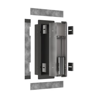 HANSGROHE 56060670 Ein.Toilettenbürstenh.XtraStoris Rock