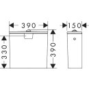 HANSGROHE 60271450 Aufsatzsp&uuml;lkasten EluPura Original Q