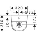 HANSGROHE 60287450 Urinal EluPura Original S