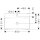 HANSGROHE 61022450 Aufsatzwaschtisch ge Xelu Q 800x480mm