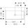HANSGROHE 61029450 Aufsatzwaschtisch ge Xelu Q 800x480mm
