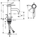 HANSGROHE 73305000 WTM 80 Tecturis S CoolStart