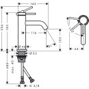 HANSGROHE 73317000 WTM 110 Tecturis S CoolStart