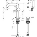 HANSGROHE 73342000 WTM 150 Tecturis S Fine CoolStart