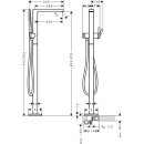 HANSGROHE 73445000 Wannenmischer Tecturis E