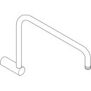 HANSGROHE 93768000 Brausearm Vernis Showerpipe chrom