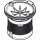 HANSGROHE 94756000 RainDrain Point/Brill.Wasser m.Haartr