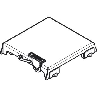 HANSGROHE 94768800 RainDrain Rock Grate 10x10 Rock