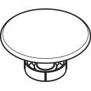 HANSGROHE 94781450 Keramik Stopfen 80mm rund wei&szlig;