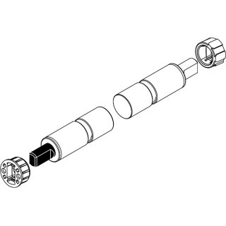 HANSGROHE 94865000 Dämpfer Set f. EluPura WC-Sitz