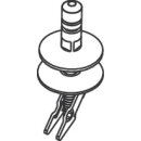 HANSGROHE 94889000 Scharnier Set EluPura WC-Sitz