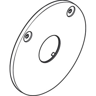 HANSGROHE 94917000 Rosette DuoTurn S Mischer Unterputz