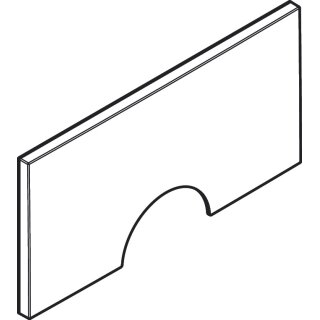 HANSGROHE 94936340 Blende oben 40 Grad