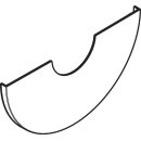 HANSGROHE 94941140 Blende rund T42 unten ECO